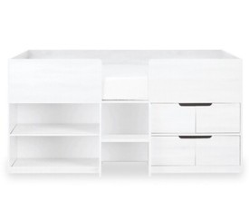 waldin baby wicker cradle moses basket